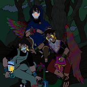 Mi Proyecto del curso: Ilustración digital de fantasía y ciencia ficción. Ilustração tradicional e Ilustração digital projeto de Ingrid Vanessa Reyes Mendoza - 29.07.2021