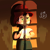 Mi Proyecto del curso: Principios de iluminación para pintura digital. Traditional illustration, Digital Illustration, and Digital Painting project by Margarita - 07.29.2021