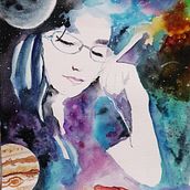 Mi Proyecto del curso: Técnicas modernas de acuarela. Traditional illustration, Fine Arts, Painting, and Watercolor Painting project by Doralín Monroy Lucas - 07.29.2021