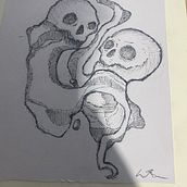 My project in Daily Sketching for Creative Inspiration course (Shawn Coss inspiration). Projekt z dziedziny Tradycyjna ilustracja, Sketching, Kreatywność,  Rysunek i Sketchbook użytkownika Lachlan Tuckerman - 30.07.2021