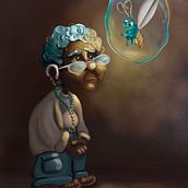 My project in Digital Painting for Characters: Color and Light course. Traditional illustration, Character Design, Digital Illustration, and Digital Painting project by chloerodrigues22 - 07.29.2021