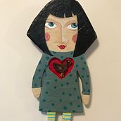 My project in Paper Mache for Beginners: Sculpt a Colorful Character course. Un proyecto de Art to, Diseño de juguetes y Diseño de personajes de Annie Dumontier - 30.07.2021