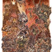 Portfólio . Traditional illustration, Character Design, Game Design, Drawing, Concept Art, and Digital Illustration project by Alexei Mordecai - 07.30.2021
