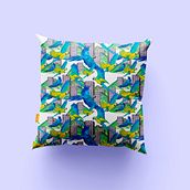 Mi Proyecto del curso: Diseño textil inspirado en Caracas Venezuela. Projekt z dziedziny Trad, c, jna ilustracja, Projektowanie dodatków, Projektowanie ubrań, Pattern design, Projektowanie mod i Stemple użytkownika Darina Albrecht - 29.07.2021