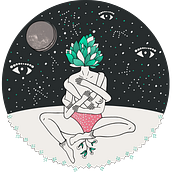 Fases Lunar App. Projekt z dziedziny Trad, c i jna ilustracja użytkownika Judith Hilen - 30.07.2021