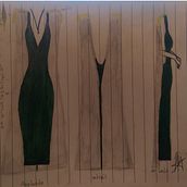 diseños de presentación . Een project van Kostuumontwerp van monse97 - 31.07.2021