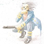 Vince, detective for high profile investigations. Un projet de Illustration traditionnelle, Dessin, Aquarelle , et Manga de Ricardo Concha Saldivia - 28.07.2021