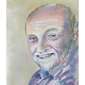 My project in Artistic Portrait with Watercolors course. Thank you for the course Ale. I enjoyed it a lot.. Fine Arts, Painting, Watercolor Painting, and Portrait Drawing project by Malcolm Lord - 11.03.2022