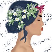 Mon projet du cours : Portrait de personnages féminins avec Procreate. Un proyecto de Ilustración tradicional, Ilustración digital y Dibujo digital de aurelie_puy2com - 31.07.2021