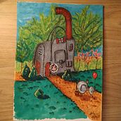 Mon projet du cours : Techniques d’illustration pour débloquer votre créativité . Design, Ilustrație tradițională, Arte plastice, Pictura, Creativitate, Crearea cu copiii și Caiet de schițe de annie_maroy - 07.31.2021