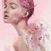 My project in Illustrated Portraits with Procreate course . % Nicole Hagenhoff tarafından hazırlanan Geleneksel illüstras, on, Vektör İllüstras, onu, Dijital İllüstras, on, Ve Portre Çizimi projesi - 07.24.2021