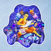 My project in Introduction to Photoshop for Illustrators course. Un progetto di Illustrazione tradizionale e Illustrazione digitale di tareknageib - 01.08.2021