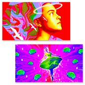 ILUSTRACIONES EXPERIMENTALES. Design, Graphic Design, and Traditional illustration project by Leticia Moreno Sanz - 08.01.2021