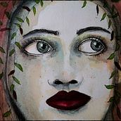 My project in Illustrated Portrait in Watercolor course. Un progetto di Illustrazione tradizionale, Belle arti, Pittura, Disegno, Pittura ad acquerello, Disegno di ritratti e Disegno artistico di Pepper Pepper - 01.08.2021