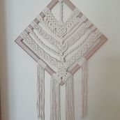 Meu projeto do curso: Introdução à tapeçaria em macramê. Accessor, Design, Arts, Crafts, Fiber Arts, and Macramé project by Paula Rocha - 08.01.2021