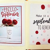 My project in Introduction to Illustrated Bullet Journaling course. Ilustração tradicional, Artesanato, Artes plásticas, Lettering, Criatividade, Desenho, Desenho artístico, Ilustração botânica, DIY, e Hand Lettering projeto de Ellen Novara-da Lima - 01.08.2021