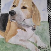 Mi fiel amigo!!. Traditional illustration project by sulupa76 - 08.01.2021