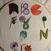 Mi Proyecto del curso: Introducción al bordado en relieve. Un proyecto de Bordado de mariajoseguillaumet - 02.08.2021
