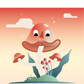 Mi Proyecto del curso: Ilustración geométrica para redes sociales: potencia tus vectores. Traditional illustration, Vector Illustration, Digital Illustration, and Social Media Design project by Paula Oliosi - 08.02.2021