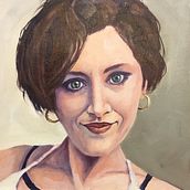 My project in Expressive Oil Portraiture: Explore the Alla Prima Technique course. Fine Arts, Painting, and Oil Painting project by josephine josephsen - 08.02.2021