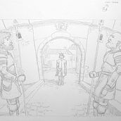 My project in Basic Principles of Drawing People from Imagination course . Ilustrație tradițională, Arte plastice, Schițe, Desen în creion, Desen, Desen artistic și Figura Desen de lesportraitsdalexandre - 08.02.2021