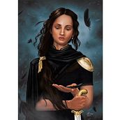 My project in Digital Fantasy Portraits with Photoshop course. Un progetto di Illustrazione tradizionale, Disegno, Illustrazione digitale, Disegno di ritratti, Disegno digitale e Pittura digitale di Caroline Simões dos Santos - 02.08.2021