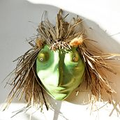 Green Witch | Máscara . Un progetto di Character design, Belle arti e VFX di Kat Franco - 31.05.2021