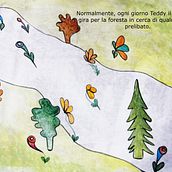 Una giornata con teddy. Traditional illustration project by Katya Coli - 08.02.2021