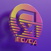 3d logo for video production. Un projet de Illustration traditionnelle, 3D, Créativité, Création de logos, Modélisation 3D , et Conception 3D de Vladislav Pimenov - 03.08.2021