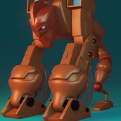 Robot. Un progetto di 3D di Santiago Jaramillo - 03.08.2021