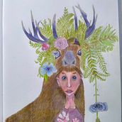 My project in Surrealist Illustration Inspired by Nature course. Traditional illustration, Pencil Drawing, Drawing, Artistic Drawing, and Naturalistic Illustration project by Marion Wever - 08.03.2021