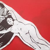 Cours Esquisse Sorie Kim. Un projet de Illustration traditionnelle de Leïla Ilane - 03.08.2021