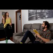 Montaje "Es sólo un sofá". Projekt z dziedziny Kino, film i telewizja, Film, Stor, telling, Ed i cja filmów użytkownika David Collado Gómez - 03.08.2021