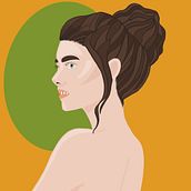 Mi Proyecto del curso: Retrato de personajes femeninos con Procreate. Traditional illustration, Digital Illustration, and Digital Drawing project by Paula Hernandez - 08.03.2021