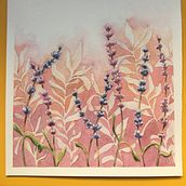 My project in Negative Watercolor Painting for Botanical Illustration course. Een project van Traditionele illustratie, Aquarelschilderen y  Botanische illustratie van Suellen Almeida - 03.08.2021
