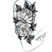 Meu projeto do curso: Tatuagem para principiantes, não tenho registro aqui da minha primeira tattoo, sou tatuadora a 2 anos e este curso agregou ainda mais no meu trabalho . Tattoo Design project by Aléxia Eismann - 07.13.2021