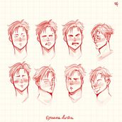Expression Study. Projekt z dziedziny Trad, c, jna ilustracja, Ilustracja c, frowa, Malarstwo c i frowe użytkownika Natalia Lima - 03.08.2021