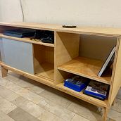 Mi Proyecto del curso: Diseño y construcción de muebles para principiantes. Projekt z dziedziny Craft, Projektowanie i w, rób mebli, Projektowanie wnętrz, DIY i Obróbka drewna użytkownika Julio Vega - 31.07.2021