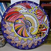 Mandalas prontas. Un proyecto de Ilustración tradicional y Diseño de Claudia Nunes - 04.08.2021
