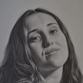 Mi Proyecto del curso: Retrato realista con lápiz de grafito . % nievesnrc tarafından hazırlanan Geleneksel illüstras, on, Güzel sanatlar, Eskiz çizimi, Kalem Çizimi, Çizim, Portre Çizimi, Gerçekçi Çizim, Sanatsal Çizim, Ve Şekil Çizimi projesi - 08.04.2021