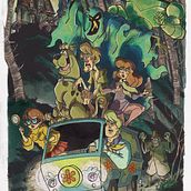 Scooby-Doo. Traditional illustration, Digital Illustration, and Drawing project by Alexei Mordecai - 08.04.2021