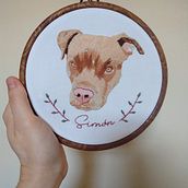Mi Proyecto del curso: Needle painting para principiantes. Embroider, and Naturalistic Illustration project by Nati Mackenzie - 07.31.2021
