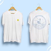 Camisetas para el proyecto "Maeva". Camisetas ilustrativas. Traditional illustration, Advertising, Accessor, Design, Br, ing, Identit, Costume Design, Product Design, Screen Printing, Vector Illustration, Creativit, and Logo Design project by Miguel Prieto García - 08.04.2021