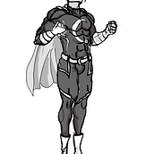 Meu projeto do curso: Ilustração para quadrinhos: a anatomia de um super-herói. Traditional illustration, Character Design, Comic, Pencil Drawing, and Figure Drawing project by Carleões Gomes - 08.04.2021