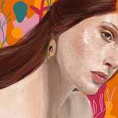 Pecas y nostalgia. Un proyecto de Ilustración tradicional, Dibujo, Ilustración digital, Dibujo artístico, Dibujo de Retrato y Dibujo digital de Maria Paula Diaz Roca - 09.09.2020