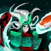 Mi Proyecto del curso: Ilustración de personajes dinámicos . Un proyecto de Ilustración tradicional, Diseño de personajes, Cómic, Creatividad, Dibujo, Dibujo digital, Manga y Diseño de hadriato12 - 02.08.2021