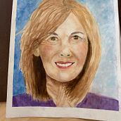 My project in Artistic Portrait with Watercolors course. Fine Arts, Painting, Watercolor Painting, and Portrait Drawing project by lasirvent - 08.04.2021