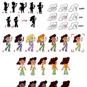 Meu projeto do curso: Design de personagens para animação com Photoshop. Animation, Character Design, and Character Animation project by Leticia Voloski - 08.04.2021