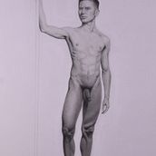 Mi Proyecto del curso: Dibujo realista de la figura humana. Pencil Drawing, Drawing, Realistic Drawing, and Figure Drawing project by elicorda - 08.05.2021