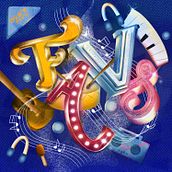 My Spotify cover image: Ein Projekt aus dem Bereich Lettering, Digitales Lettering und 3-D-Lettering von dmerhege - 05.08.2021
